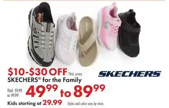 Boscov's SKECHERS for the Family offer