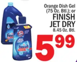 C Town FINISH JET DRY 8.45 Oz. Btl offer