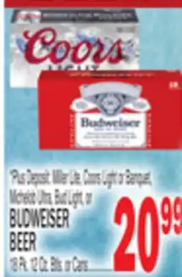 C Town BUDWEISER BEER offer