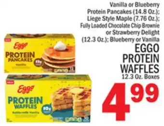 C Town EGGO PROTEIN WAFFLES, 12.3 Oz. Boxes offer