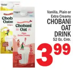 C Town CHOBANI OAT DRINK offer