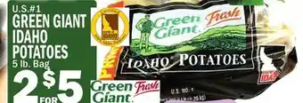 C Town GREEN GIANT IDAHO POTATOES offer