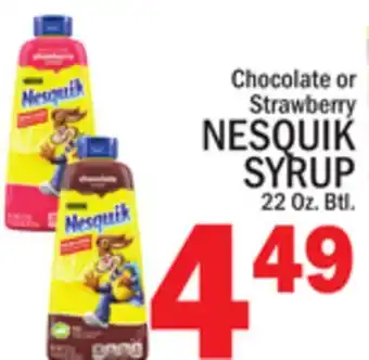 C Town NESQUIK SYRUP offer