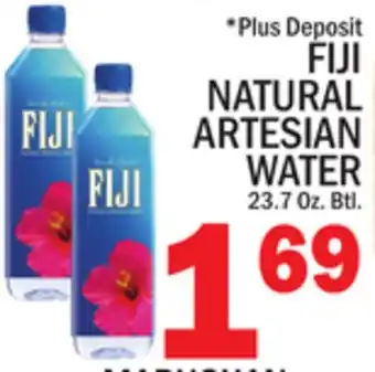 C Town FIJI NATURAL ARTESIAN WATER offer
