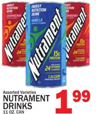 C Town NUTRAMENT DRINKS offer