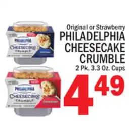 C Town PHILADELPHIA CHEESECAKE CRUMBLE offer