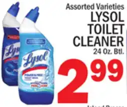 C Town LYSOL TOILET CLEANER offer