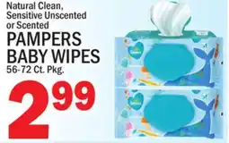 C Town PAMPERS BABY WIPES offer