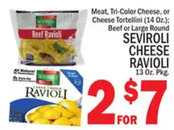 C Town SEVIROLI CHEESE RAVIOLI offer
