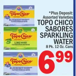 C Town TOPO CHICO SABORES SPARKLING WATER offer