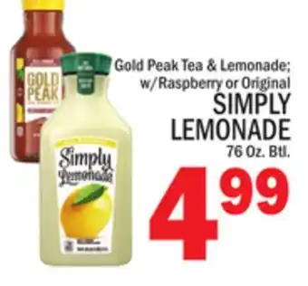 C Town SIMPLY LEMONADE offer