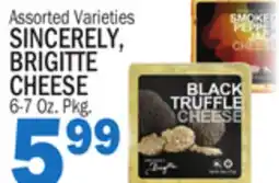 C Town SINCERELY BRIGITTE CHEESE offer