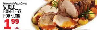 C Town Whole Boneless Pork Loin offer