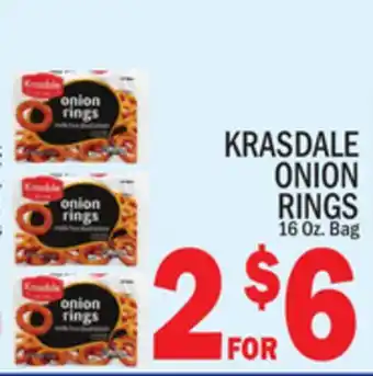 C Town KRASDALE ONION RINGS offer