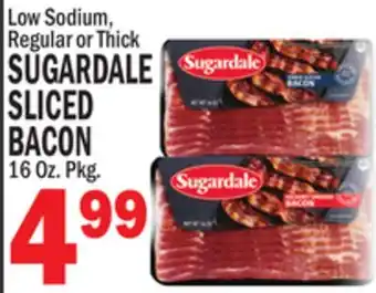 C Town SUGARDALE SLICED BACON offer