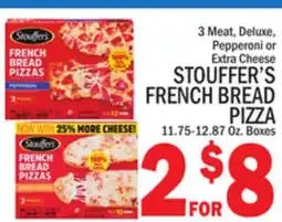 C Town STOUFFER'S FRENCH BREAD PIZZA offer