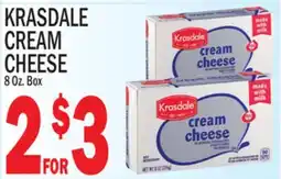 C Town KRASDALE CREAM CHEESE offer