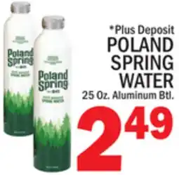 C Town POLAND SPRING WATER offer