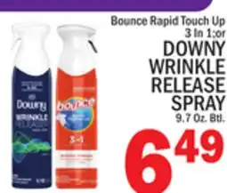 C Town DOWNY WRINKLE RELEASE SPRAY offer