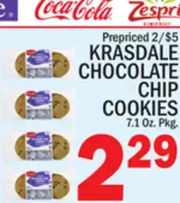 C Town KRASDALE CHOCOLATE CHIP COOKIES offer