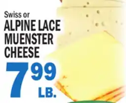 C Town ALPINE LACE MUENSTER CHEESE offer