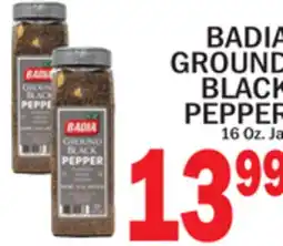 C Town BADIA GROUND BLACK PEPPER offer