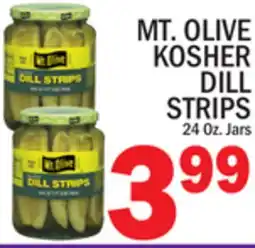 C Town MT. OLIVE KOSHER DILL STRIPS offer
