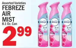 C Town FEBREZE AIR MIST offer