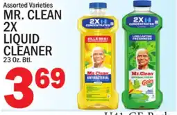 C Town MR. CLEAN 2X 2X LIQUID CLEANER offer
