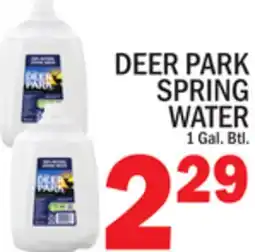 C Town DEER PARK SPRING WATER offer