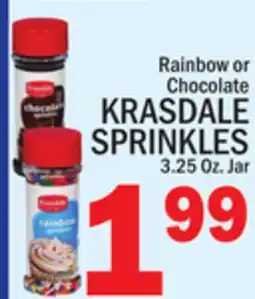 C Town KRASDALE SPRINKLES offer