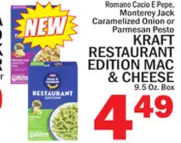C Town KRAFT RESTAURANT EDITION MAC & CHEESE offer
