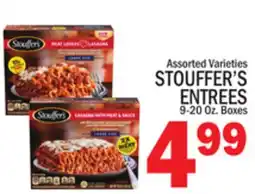 C Town STOUFFER'S ENTREES offer