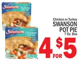 C Town SWANSON POT PIE offer