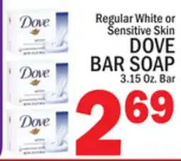 C Town DOVE BAR SOAP offer