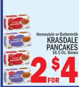 C Town KRASDALE PANCAKES offer