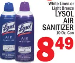 C Town LYSOL AIR SANITIZER offer