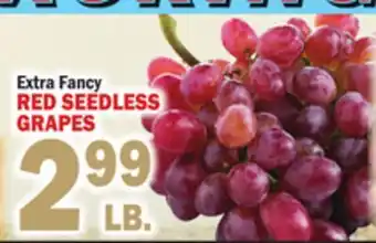 C Town RED SEEDLESS GRAPES offer