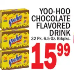 C Town YOO-HOO CHOCOLATE FLAVORED DRINK offer