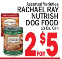 C Town RACHAEL RAY NUTRISH DOG FOOD offer