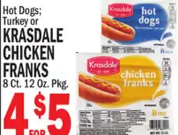 C Town KRASDALE CHICKEN FRANKS offer