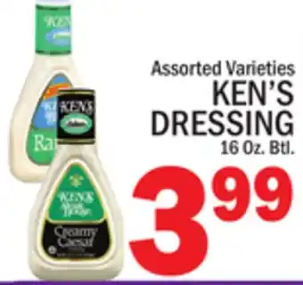 C Town KEN'S DRESSING offer