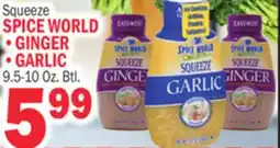 C Town SPICE WORLD GINGER, GARLIC offer