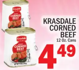 C Town KRASDALE CORNED BEEF offer