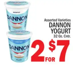 C Town DANNON YOGURT offer