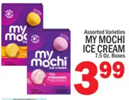 C Town MY MOCHI ICE CREAM offer