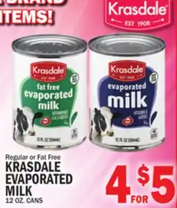 C Town KRASDALE EVAPORATED MILK offer