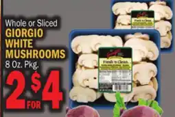C Town GIORGIO WHITE MUSHROOMS offer