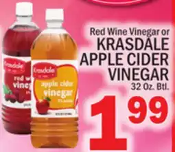C Town KRASDALE APPLE CIDER VINEGAR offer