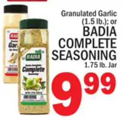 C Town BADIA COMPLETE SEASONING 1.75 lb. Jar offer